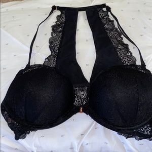 PINK 38b front closure bra